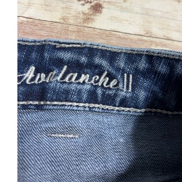 Cowgirl Tuff Co. Avalanche II Jeans Western Size 34 x 37 Long Blingy Bootcut - Picture 7 of 9